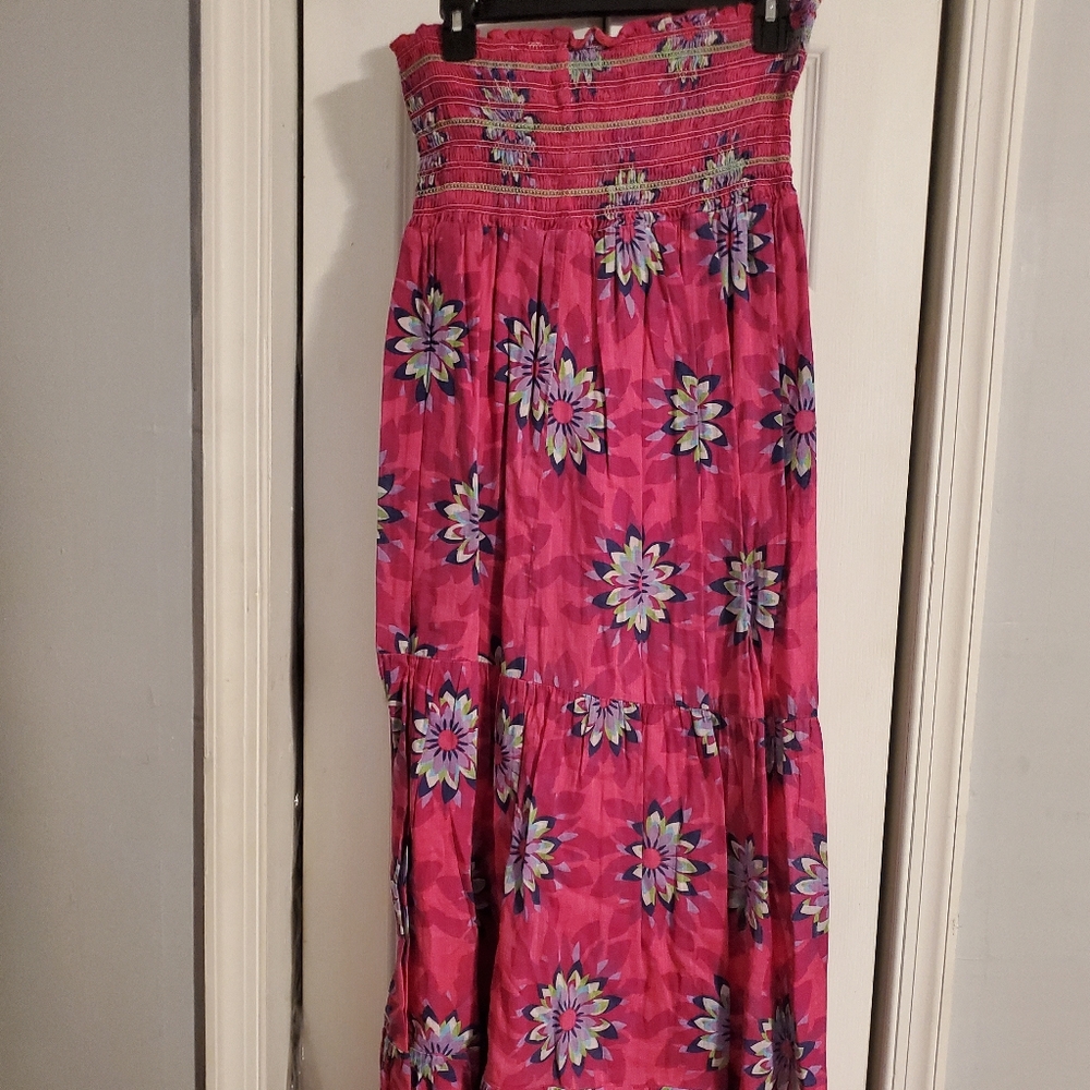 Strapless sundress